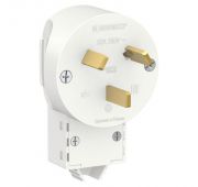 Вилка силовая СП Blanca 2P+E 32А 250В бел. SE BLNSV003231