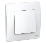 Выключатель 1-кл. СП Blanca 6А IP20 (сх. 1) 250В бел. SE BLNVS006101