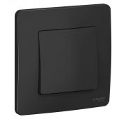 Выключатель 1-кл. СП Blanca 10А IP20 (сх. 1) 250В антрацит SE BLNVS010106