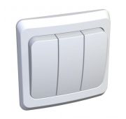 Выключатель 3-кл. СП Этюд 10А IP20 бел. SE BC10-003B