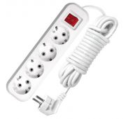 Удлинитель 4х5м с заземл. 13А IP20 S-304 ПВС 3х1 с выкл. UNIVersal 9631991