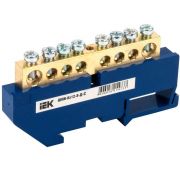 Шина нулевая на DIN-изол. ШНИ 8х12-8-Д-С IEK YNN10-812-8D-K07