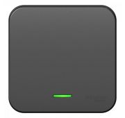 Выключатель 1-кл. ОП Blanca 10А IP20 (сх. 1) 250В с подсветкой с изолир. пластиной антрацит SE BLNVA101116