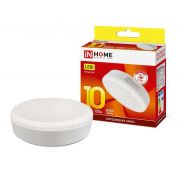 Лампа светодиодная LED-GX53-VC 10Вт таблетка 3000К тепл. бел. GX53 950лм 230В IN HOME 4690612020754
