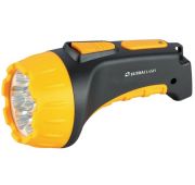 Фонарь аккумуляторный LED3807 7LED 2 режима аккум. SLA 220В пластик. черн./желт. (кор.) Ultraflash 9216