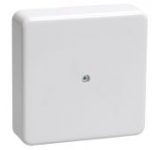 Коробка распаячная ОП 75х75х20 IP40 КМ41212-01 (6 клем. 6кв.мм) бел. IEK UKO10-075-075-020-K01