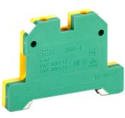 Зажим наборный ЗНИ-4PEN 4кв.мм (JXB-земля) IEK YZN20-004-K52