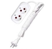 Удлинитель 2х3м без заземл. 6А IP20 У6-011 ШВВП 2х0.75 UNIVersal 9631912