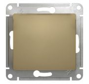 Выключатель 1-кл. СП Glossa 10А IP20 (сх. 1) 10AX механизм титан SE GSL000411