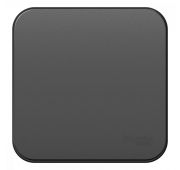 Выключатель 1-кл. ОП Blanca 10А IP20 (сх. 1) 250В с изолир. пластиной антрацит SE BLNVA101016