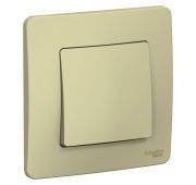 Выключатель 1-кл. СП Blanca 10А IP20 (сх. 1) 250В беж. SE BLNVS010107
