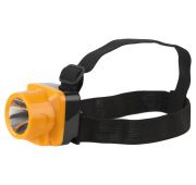 Фонарь аккумуляторный налобный TG1 1LED яркий аккум. 4В 0.5А.ч ЗУ 220В Трофи Б0053033