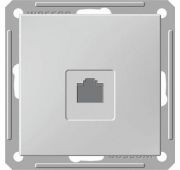 Розетка компьютерная 1-м СП W59 RJ45 кат.5E механизм бел. SE RSI-152K5E-1-86