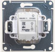 Выключатель 1-кл. СП Glossa 10А IP20 (сх. 1) 10AX механизм перламутр. SE GSL000611