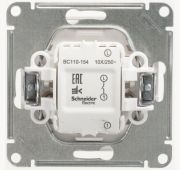 Выключатель 1-кл. СП W59 10А IP20 10AX механизм бел. SE VS110-154-1-86