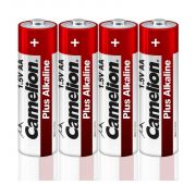 Элемент питания алкалиновый AA/LR6 1.5В Plus Alkaline LR6-SP4 (уп.4шт) Camelion 12554