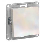 Выключатель 1-кл. СП AtlasDesign 10А IP20 (сх. 1) 10AX механизм жемчуж. SE ATN000411