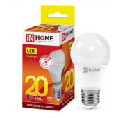 Лампа светодиодная LED-A60-VC 20Вт грушевидная 3000К тепл. бел. E27 1900лм 230В IN HOME 4690612020297