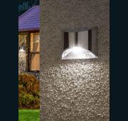 Подсветка фасадная ERAFS024-38 Хром 4LED 7лм солнечная батарея ЭРА Б0044251