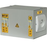 Ящик с понижающим трансформатором ЯТП 0.25 220/36В (2 авт. выкл.) IEK MTT12-036-0250