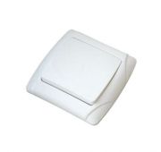 Выключатель 1-кл. СП Маргарита 10А IP20 бел. UNIVersal М0021