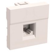 Розетка компьютерная 2мод. РКИ-20-00-П RJ45 кат.5E UTP механизм PRIMER IEK CKK-40D-RI2-K01
