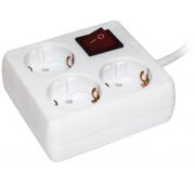 Удлинитель 3х3м с заземл. 16А IP20 У-С03К 2P+PE 250В 3х1 с выкл. IEK WYP30-16-03-03-ZK-N