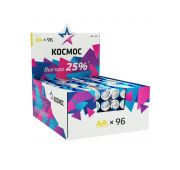 Элемент питания алкалиновый AA/LR6 (уп.96шт) КОСМОС KOCLR6_96BOX