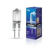 Лампа галогенная JD 35Вт капсула g4 3000К 240В Camelion 10406