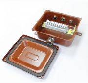 Коробка У614А УХЛ1.5 латун. сальники ГОФРОМАТИК zeta30321