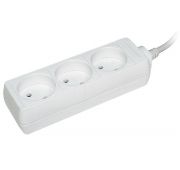 Удлинитель 3х1.5м без заземл. 10А IP20 У3 2P 250В 2х0.75 IEK WYP10-06-03-01-N