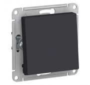 Переключатель проходной 1-кл. СП AtlasDesign 10А IP20 (сх. 6) 10AX механизм карбон SE ATN001061