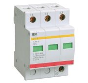 Ограничитель перенапряжения ОПС1-B 3P IEK MOP20-3-B