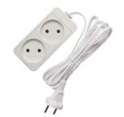 Удлинитель 2х5м без заземл. 6А IP20 1.3кВт ШВВП Союз 481S-0205