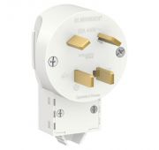 Вилка силовая СП Blanca 3P+E 32А 400В бел. SE BLNSV003241