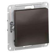 Выключатель 1-кл. СП AtlasDesign 10А IP20 (сх. 1) 10AX механизм мокко SE ATN000611