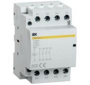 Контактор модульный КМ25-40М AC/DC IEK MKK21-25-40