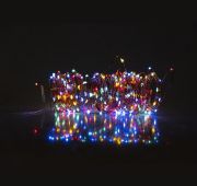 Светильник светодиодный садовый SLR-G03-100M нить 100LED мультицвет на солнечн. батарее ФАZА 5033467