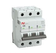 Выключатель автоматический модульный 3п C 25А 6кА AV-6 AVERES EKF mcb6-3-25C-av