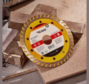 Диск алмазный отрезной Turbo 125x22.2мм Kranz KR-90-0121