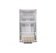 Джек компьютерный RJ45 (8P8C) кат.5E (уп.100шт) Rexant 05-1021