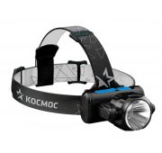 Фонарь аккумуляторный налобный XPE 3Вт COB 5Вт аккум. LI-on 1.2А.ч ЗУ Micro USB КОСМОС KOCH5WLi-On