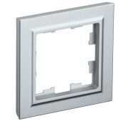 Рамка 1-м BRITE РУ-1-БрА алюм. IEK BR-M12-K47