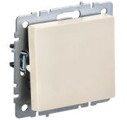 Выключатель 1-кл. СП BRITE ВС10-1-0-БрКр 10А механизм беж. IEK BR-V10-0-10-K10