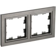 Рамка 2-м BRITE РУ-2-БрШ шампань IEK BR-M22-K37