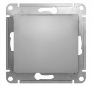Переключатель проходной 1-кл. СП Glossa 10А IP20 (сх. 6) 10AX механизм алюм. SE GSL000361