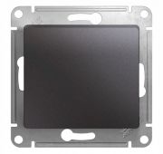 Переключатель проходной 1-кл. СП Glossa 10А IP20 (сх. 6) 10AX механизм графит SE GSL001361