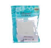 Выключатель промежуточный 1-кл. СП Vesna механизм бел. LEZARD 742-0288-107