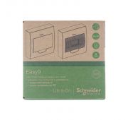Бокс навесной ОП City9 Box 1 ряд 8мод IP40 IK07 63А 2 клеммы с бел. дверцей SE EZ9E108P2SRU