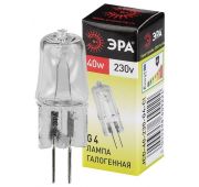 Лампа галогенная G4-JCD-40W-230V-Cl 40Вт G4 230В Эра C0039280